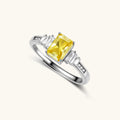 Photo 1 — Bague Souveraine du couchant en moissanite