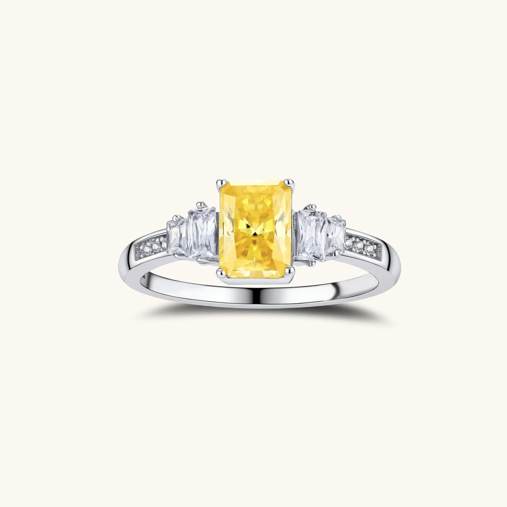 Photo 2 — Bague Souveraine du couchant en moissanite