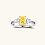 Photo 2 — Bague Souveraine du couchant en moissanite