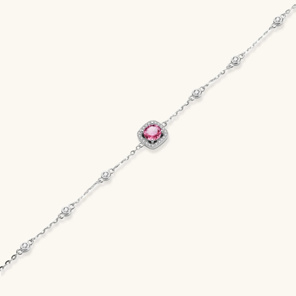 Photo 3 — Bracelet Rêves rosés en moissanite
