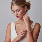 Photo 5 — Bracelet Rêves rosés en moissanite