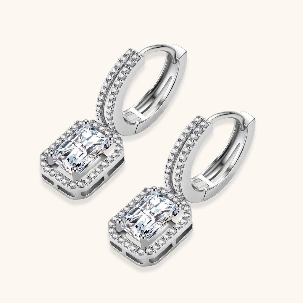 Photo 2 — Pendants en moissanite taille émeraude