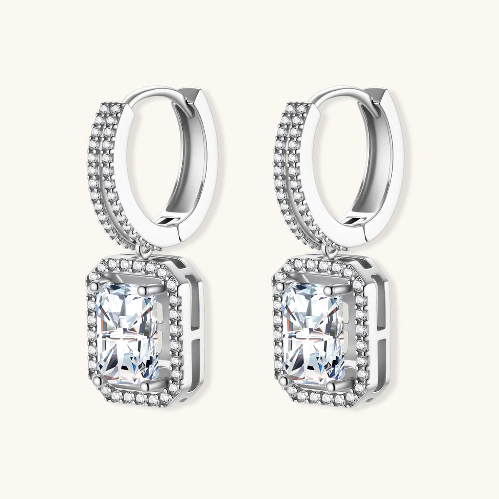 Photo 3 — Pendants en moissanite taille émeraude