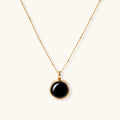 Photo 1 — Collier cercle d’agate Minuit