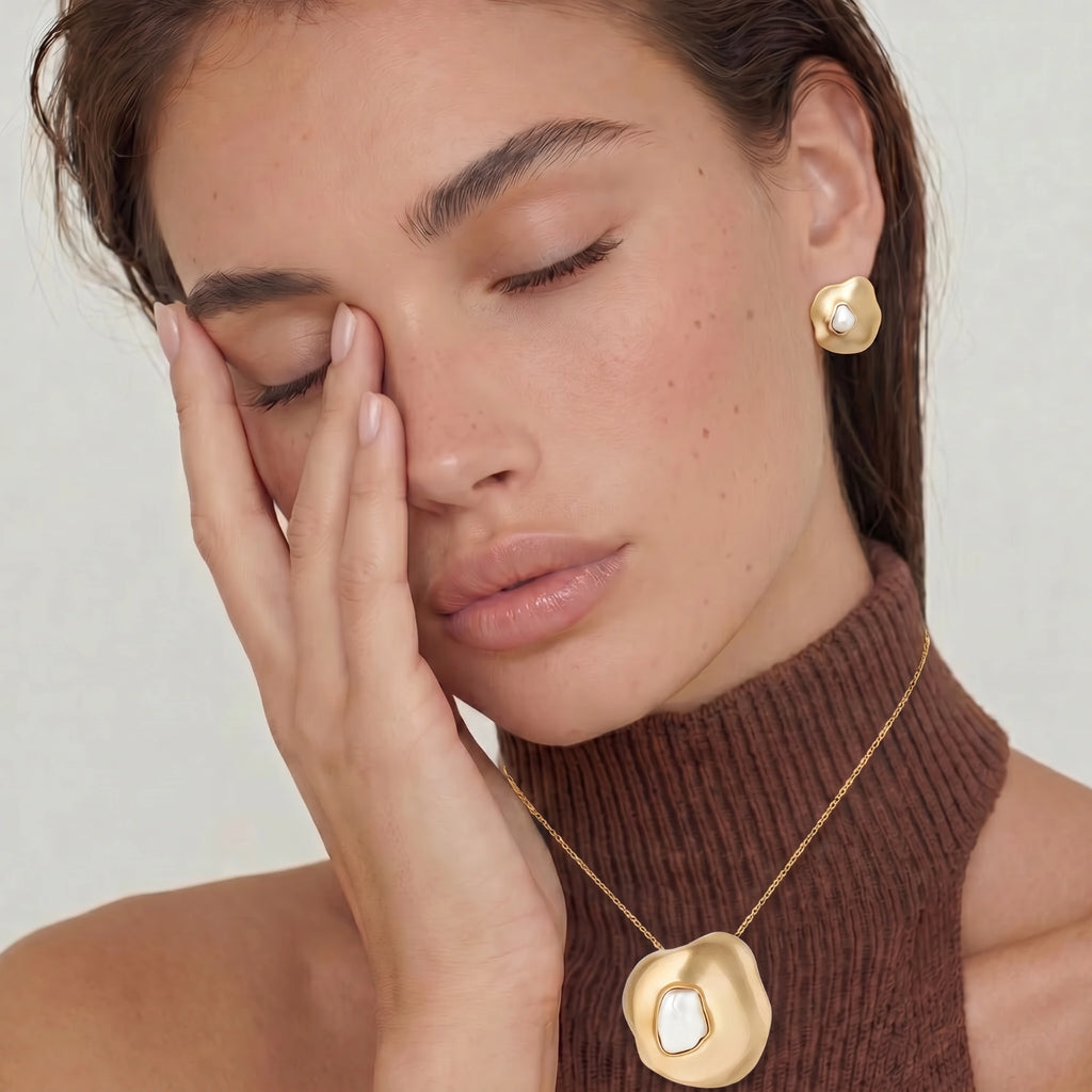 Liquid Art Pearl Set jewelry product image
