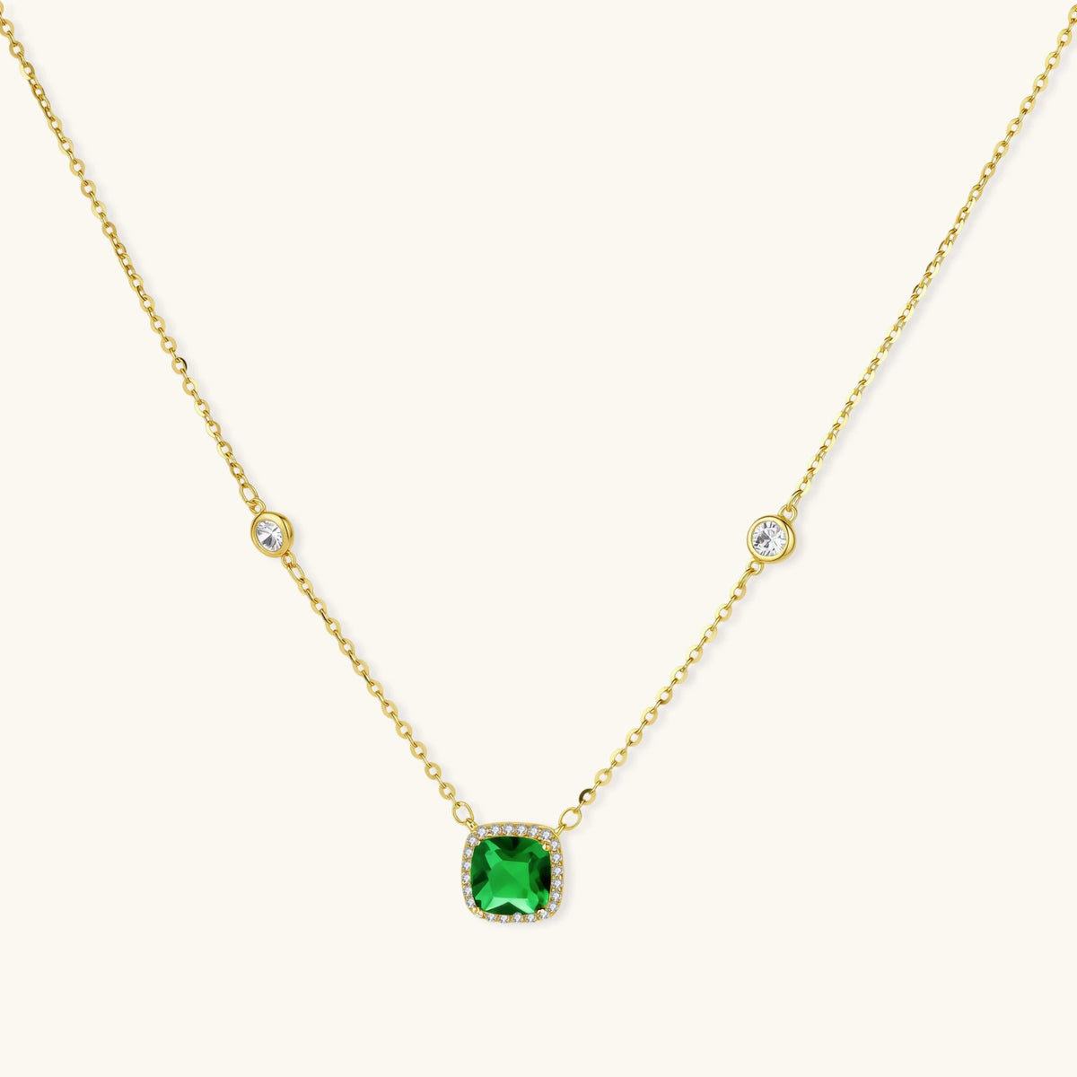 Photo 1 — Collier Rêves d’émeraude