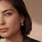 Golden Hour Huggie Hoops jewelry product image