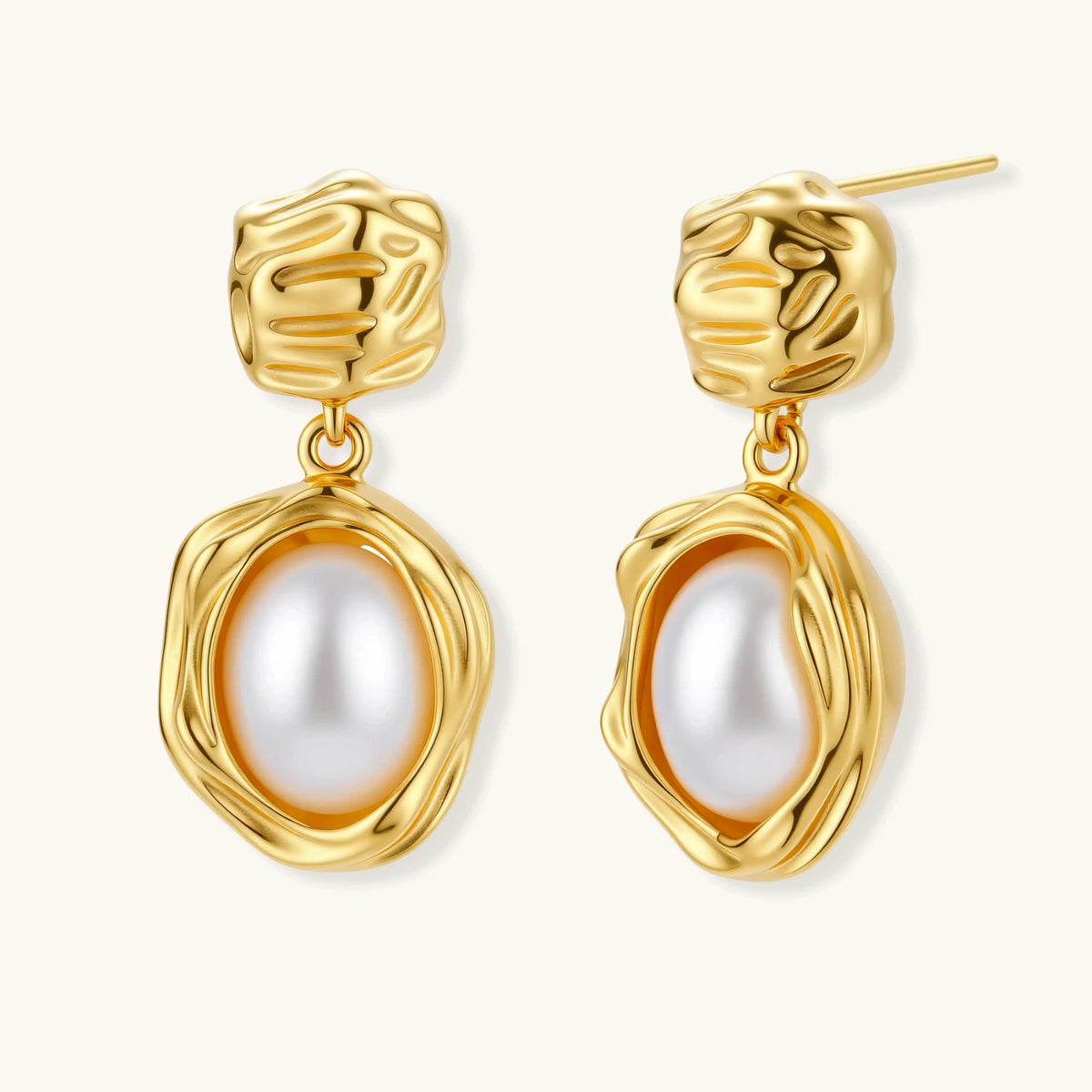 Photo 1 — Pendants de perles Floraison dorée