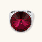 Photo 2 — Bague audacieuse Feu bourgogne