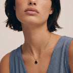 Photo 3 — Collier cercle d’agate Minuit