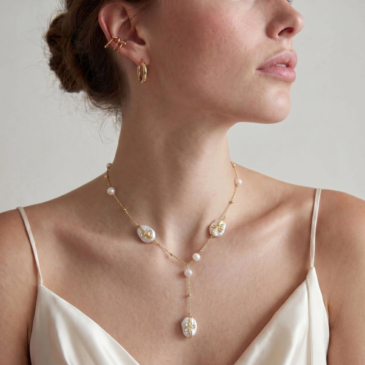 Photo 3 — Collier Jardin de perles baroques